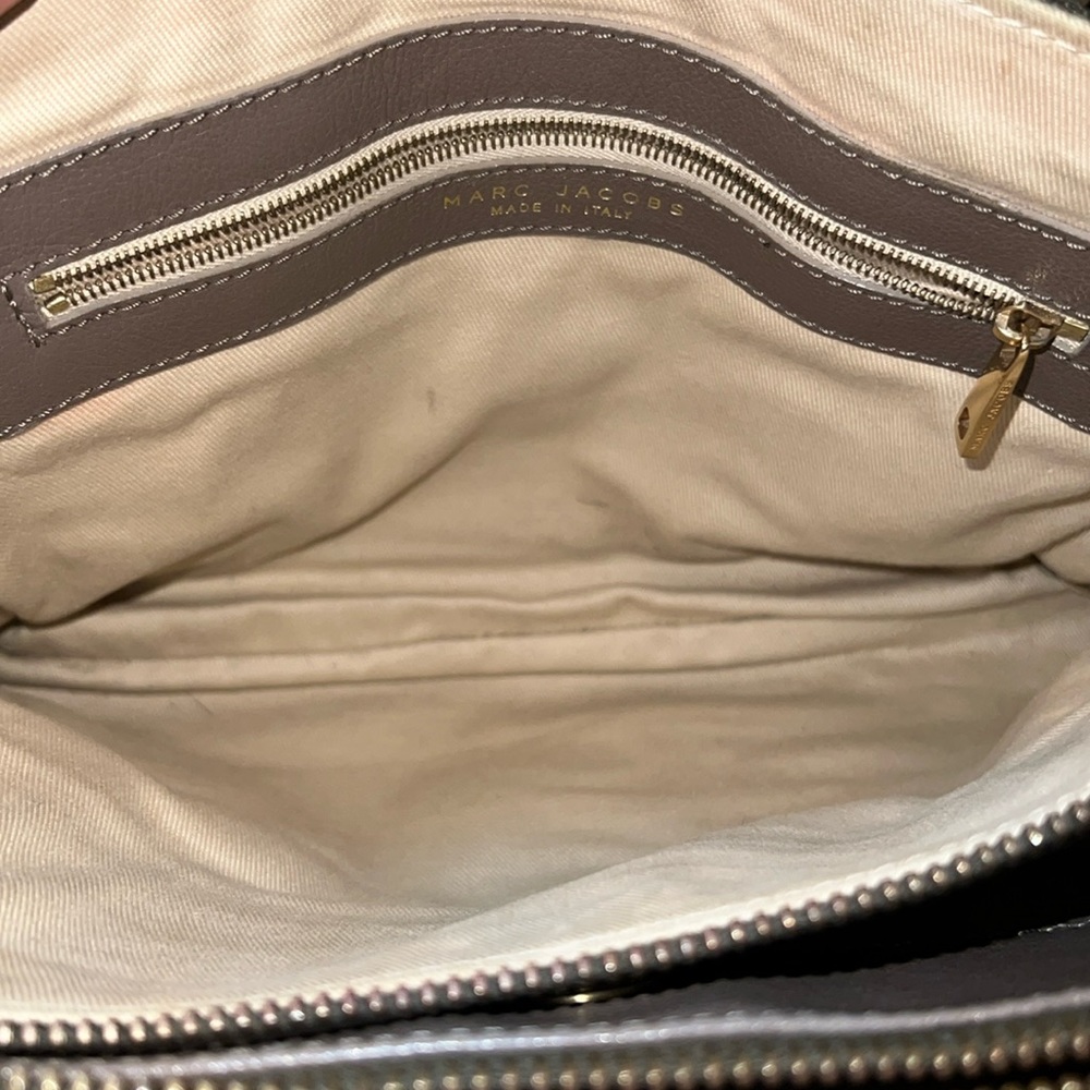 Marc Jacobs Blake Quilted Venetia Satchel Handbag. Italian Leather. Puffer AUTH - Picture 9 of 17